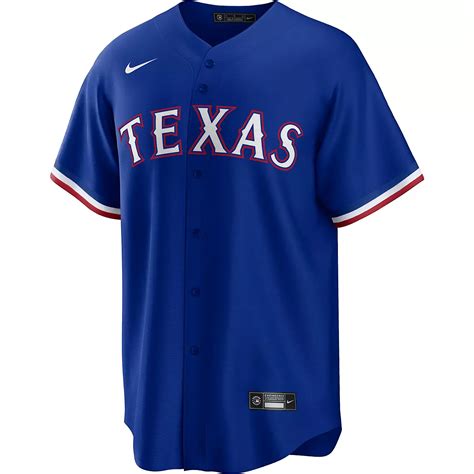 texas rangers jersey